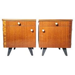 70s Mid Century Nightstand 1 of 2