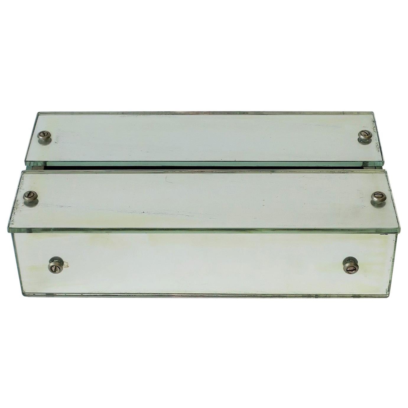 Spiegelte Tissue-Kasten aus den 70er Jahren