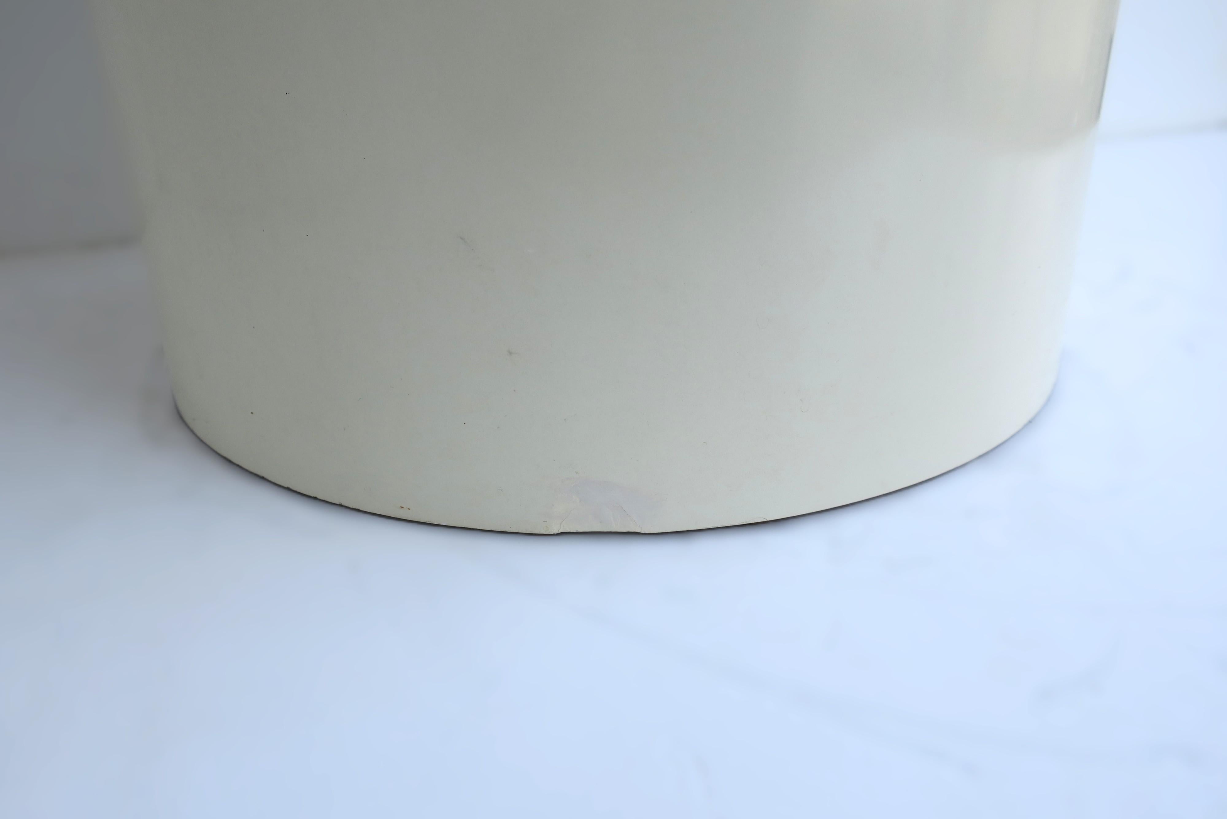 '70s Modern Pedestal with Gold Accent For Sale 5