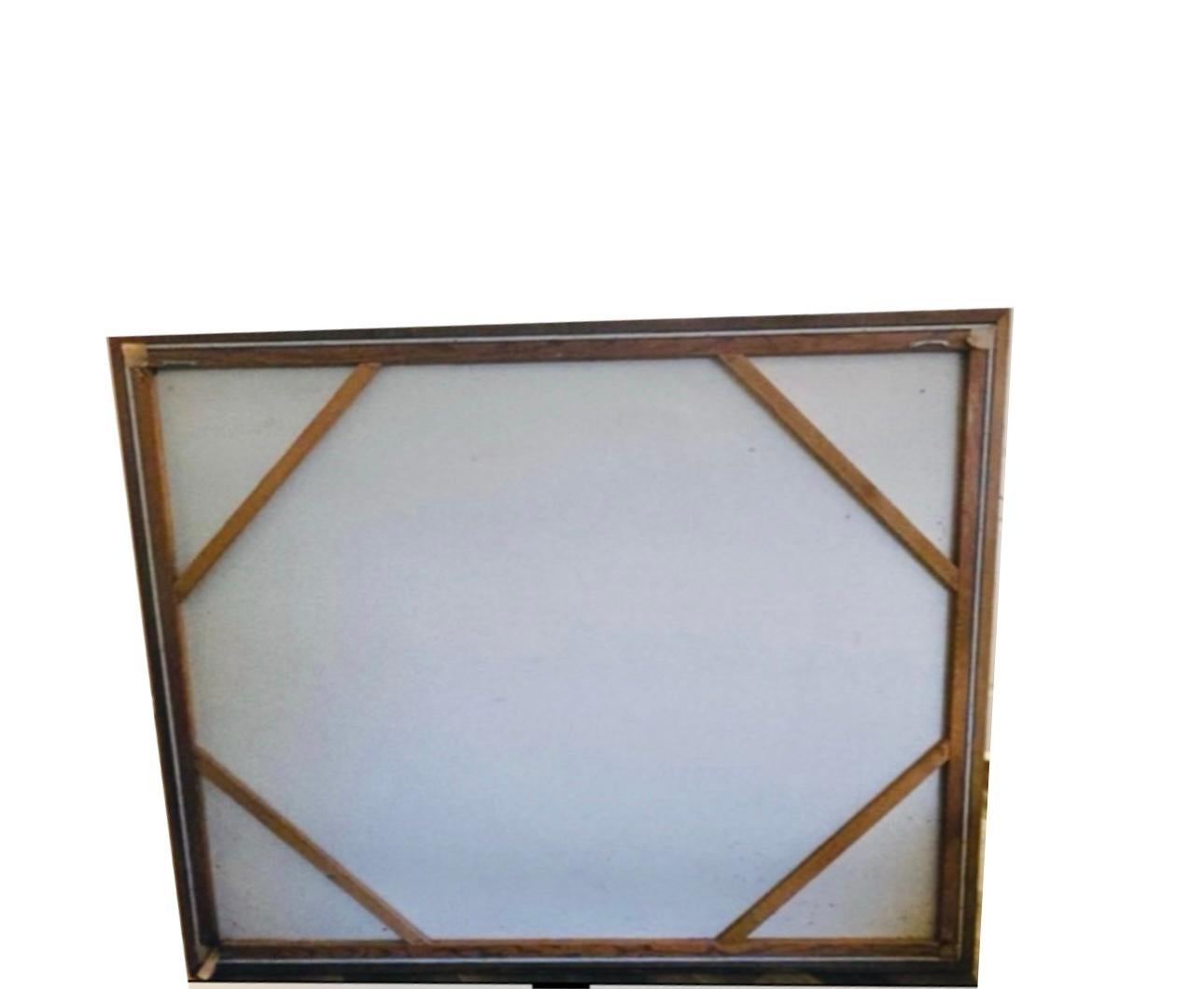 70er Jahre Monumental Seltene Letterman Segelboot Dämmerung SFO Gerahmte Realismus Nautische Malerei im Angebot 3