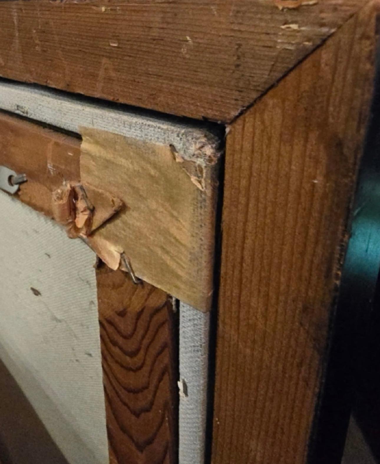 70er Jahre Monumental Seltene Letterman Segelboot Dämmerung SFO Gerahmte Realismus Nautische Malerei im Angebot 2