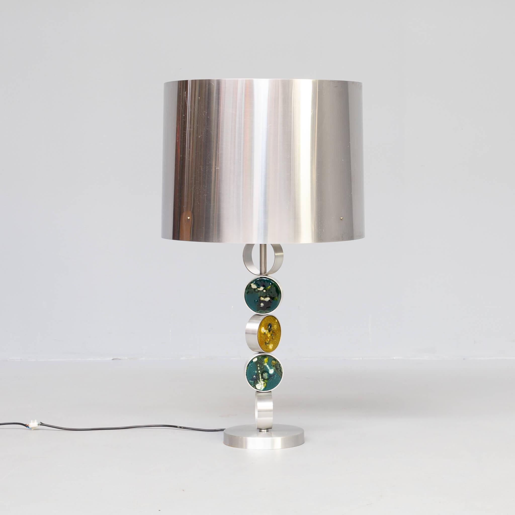 70s Nanny Still D-2095 Metal and Glass Table Lamp for RAAK Amsterdam For  Sale at 1stDibs