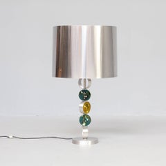 70s Nanny Still D-2095 Metal and Glass Table Lamp for RAAK Amsterdam
