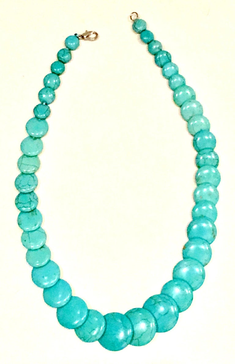 Tobie Beaded Disc Necklace - Pink