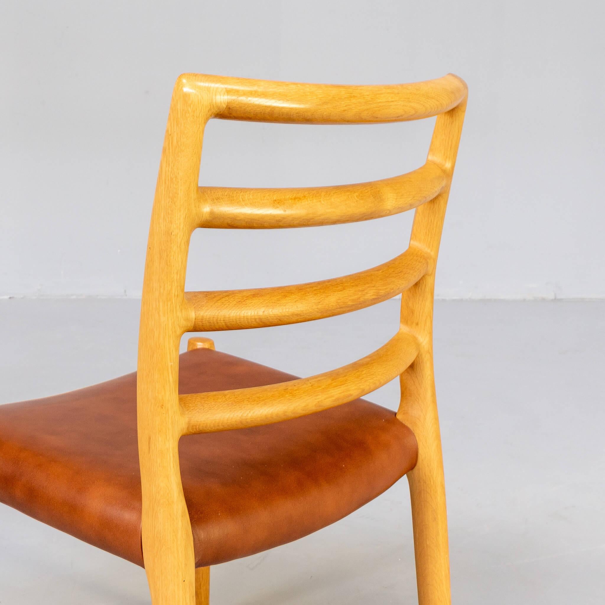 1970s Niels Otto Møller ‘Model 85’ Dining Chair for Jl Møllers Møbelfabrik Set/6 For Sale 3
