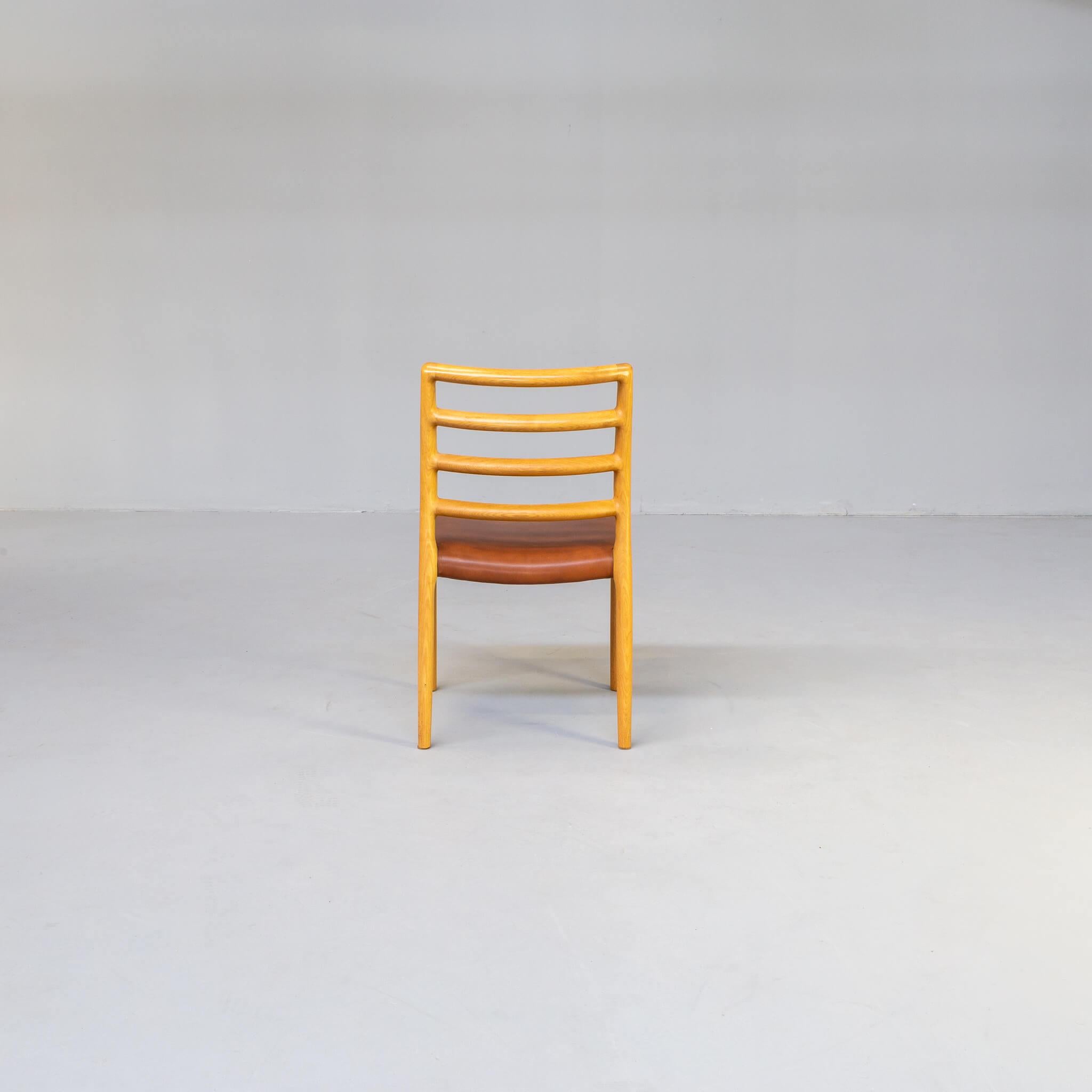 1970s Niels Otto Møller ‘Model 85’ Dining Chair for Jl Møllers Møbelfabrik Set/6 For Sale 2