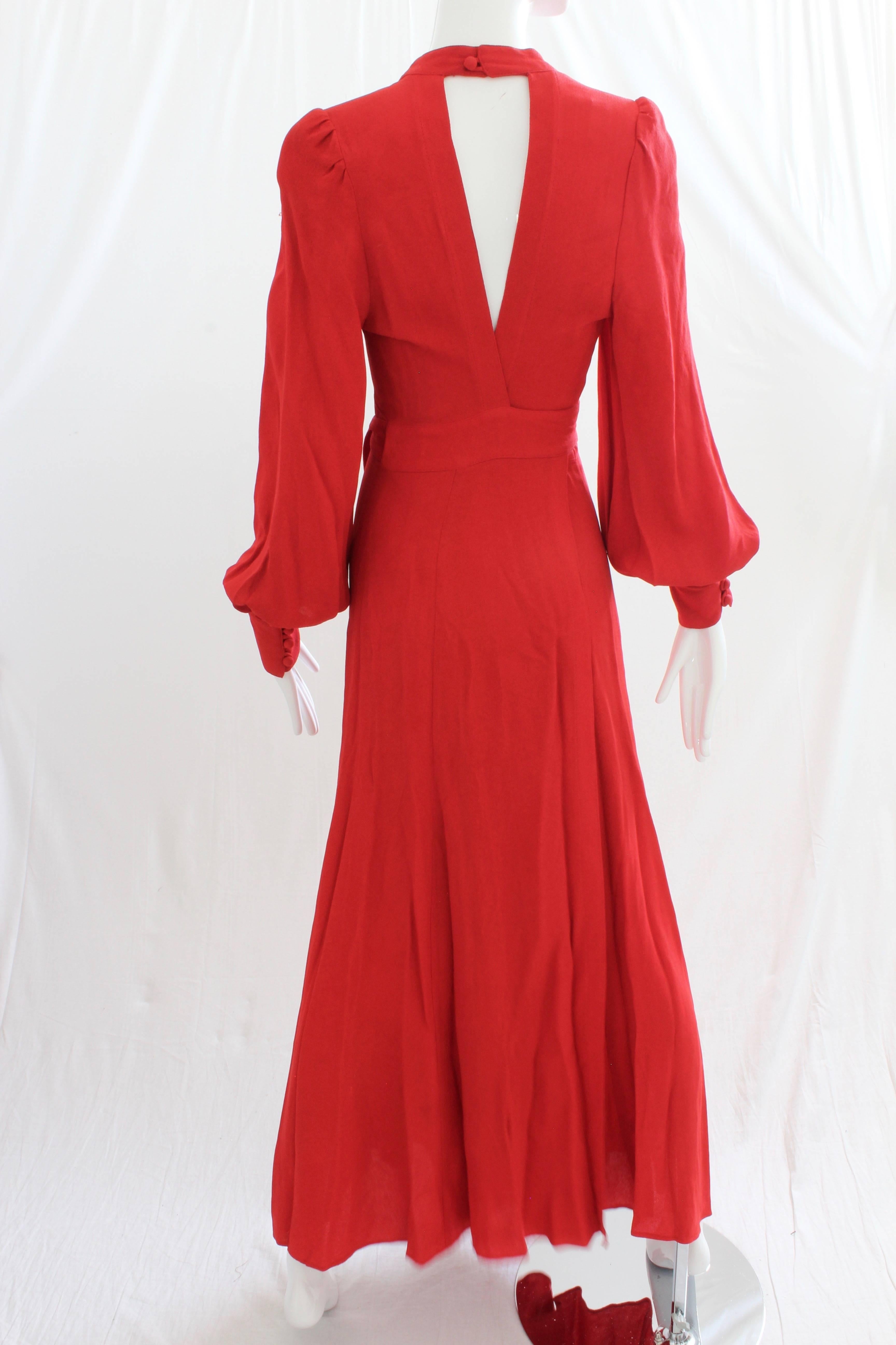 ossie clark vintage dress