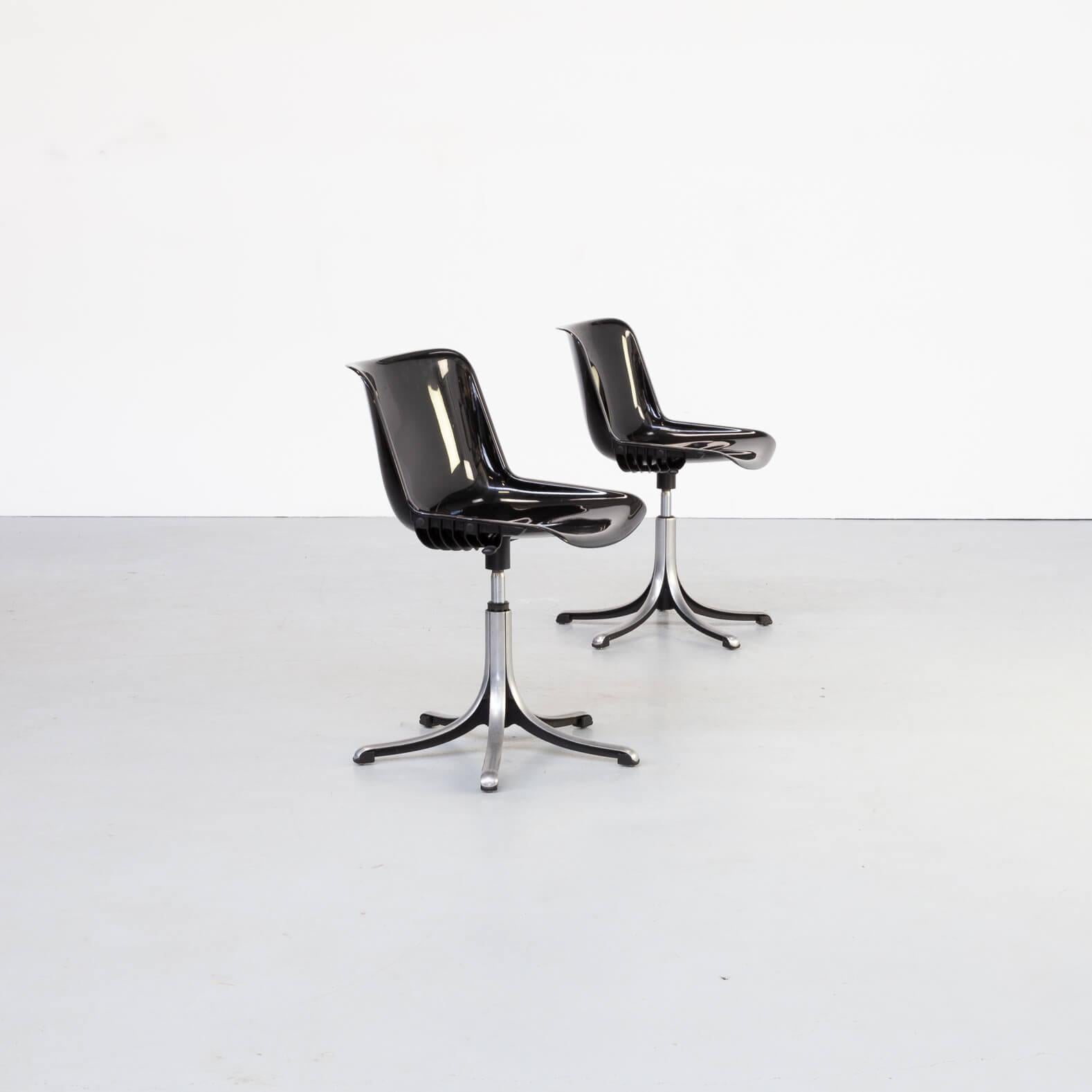 Italian 70s Osvaldo Borsani ‘modus’ Desk Chair for Tecno For Sale