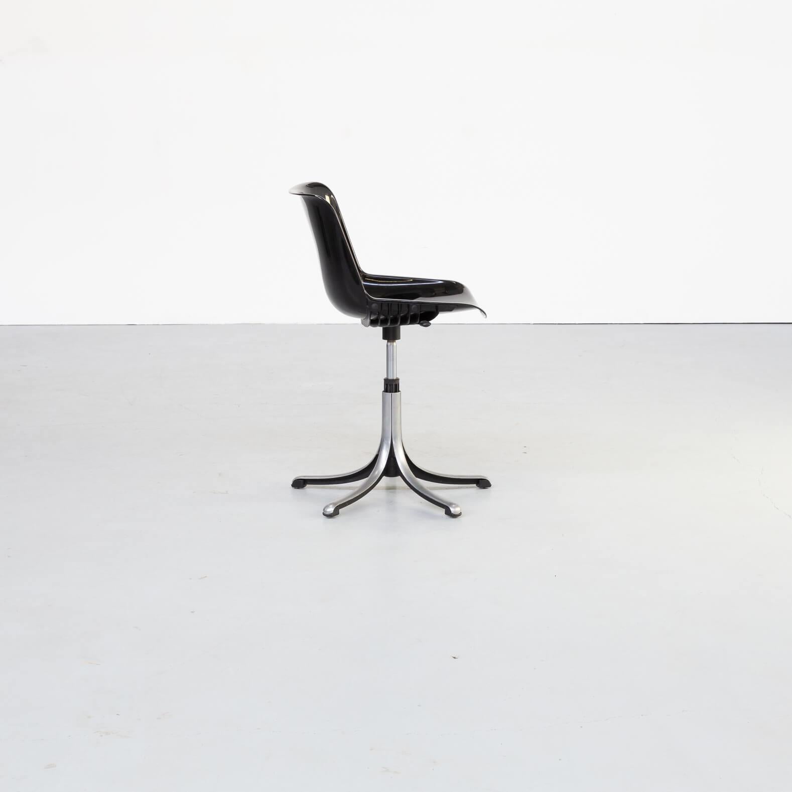 20th Century 70s Osvaldo Borsani ‘modus’ Desk Chair for Tecno For Sale