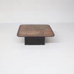 70’s Paul Kingma Artwork Handmade Coffee Table