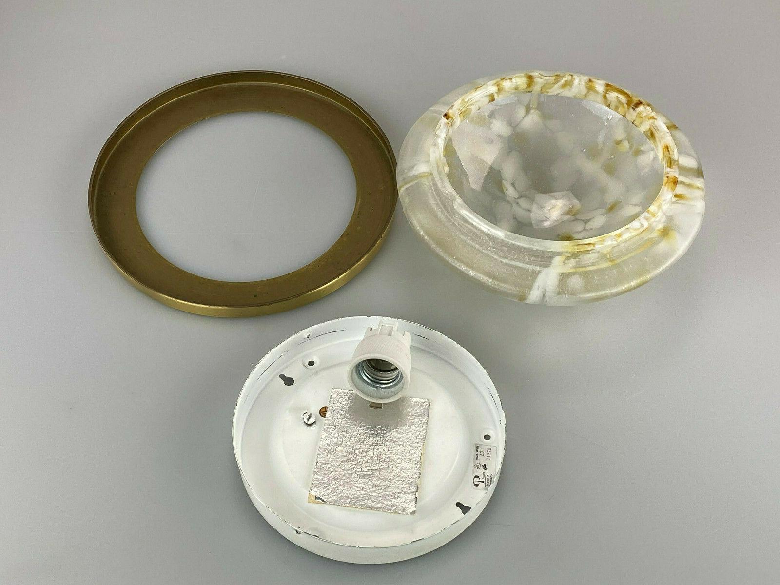 Plafonnier Plafonière en verre à motif d'espace Peill & Putzler, années 70 en vente 4