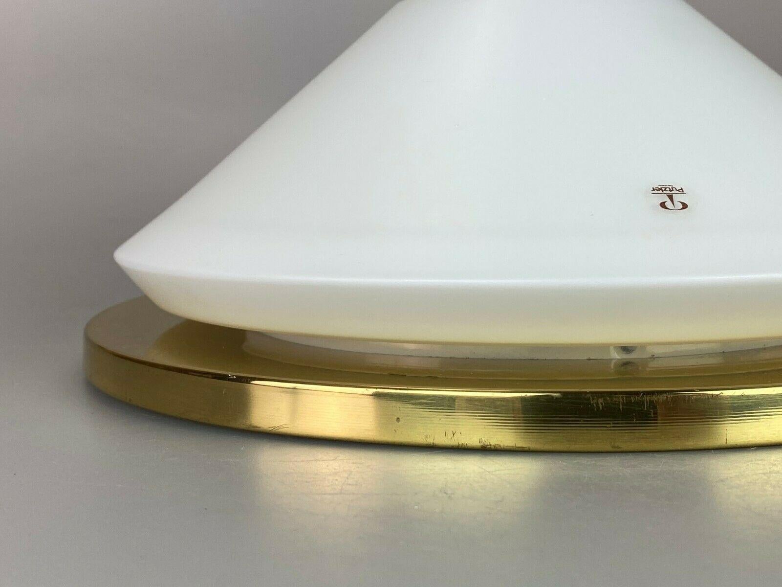 Plafonnier Plafonière en verre à motif d'espace Peill &amp;amp;amp;amp;amp; Putzler, années 70 Bon état - En vente à Neuenkirchen, NI