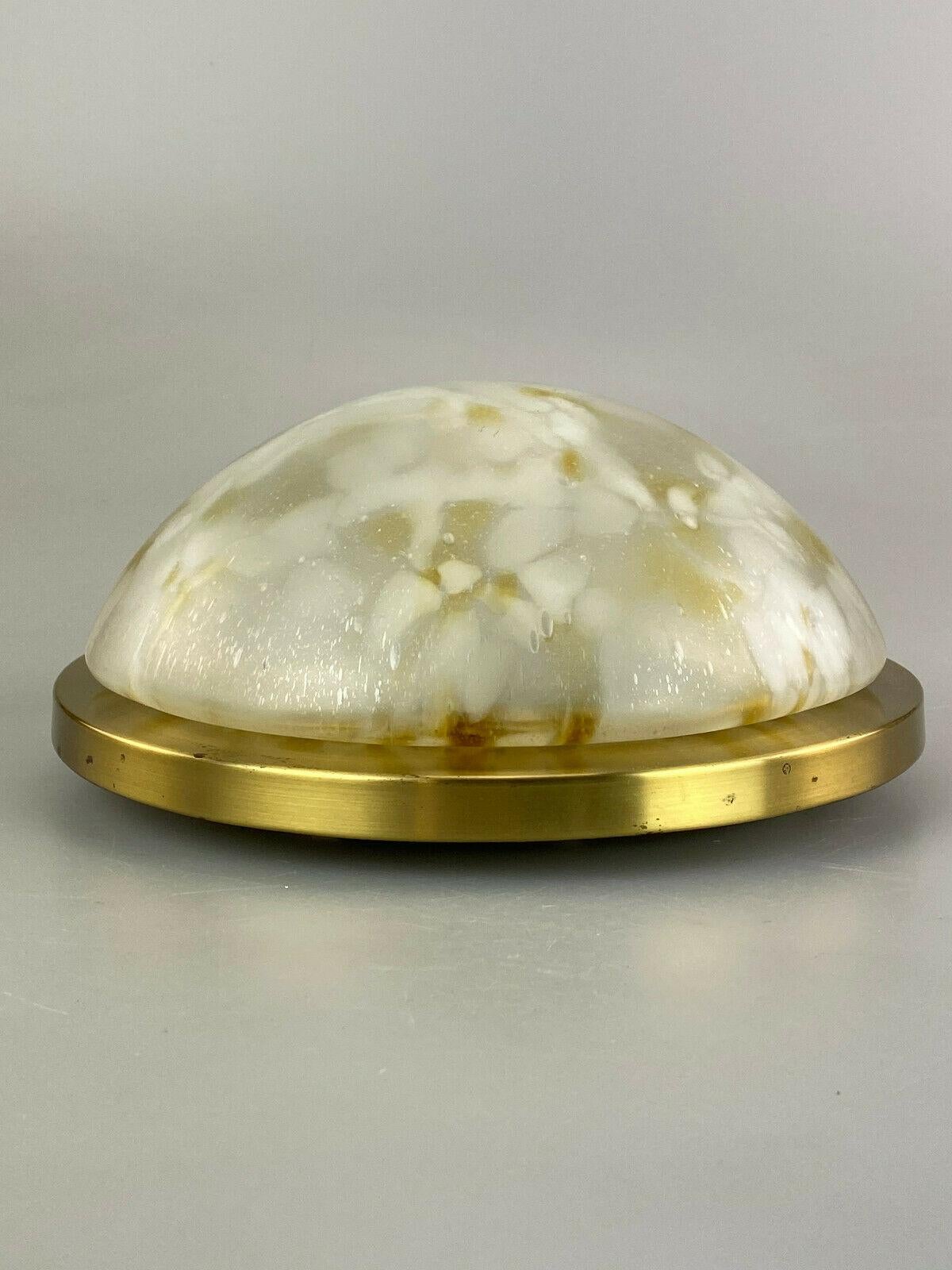 Fin du 20e siècle Plafonnier Plafonière en verre à motif d'espace Peill & Putzler, années 70 en vente