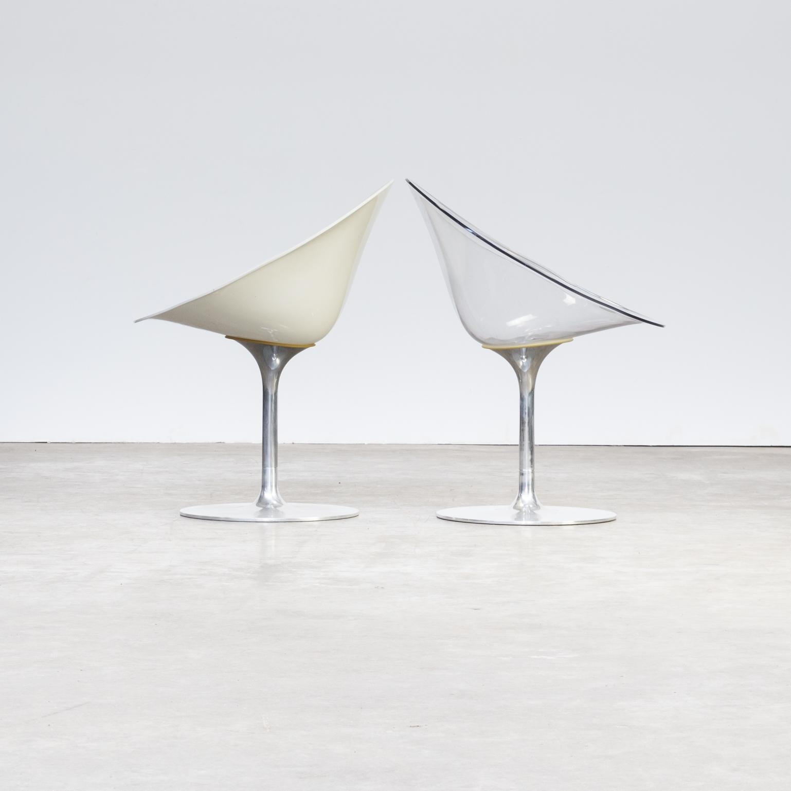 Italian 1970s Philippe Starck ‘Eros’ Chair for Kartell, Set of 4 For Sale