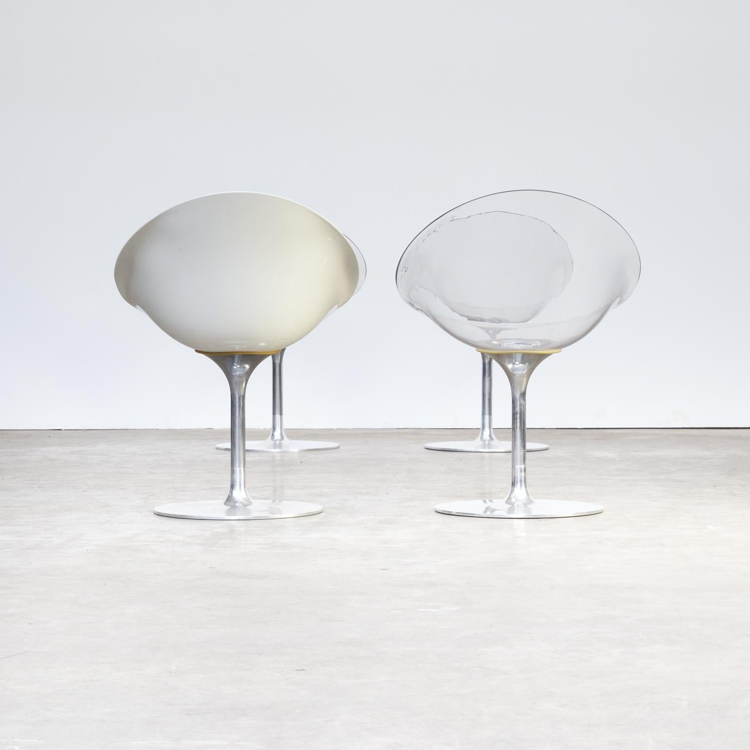 1970s Philippe Starck ‘Eros’ Chair for Kartell, Set of 4 In Good Condition For Sale In Amstelveen, Noord