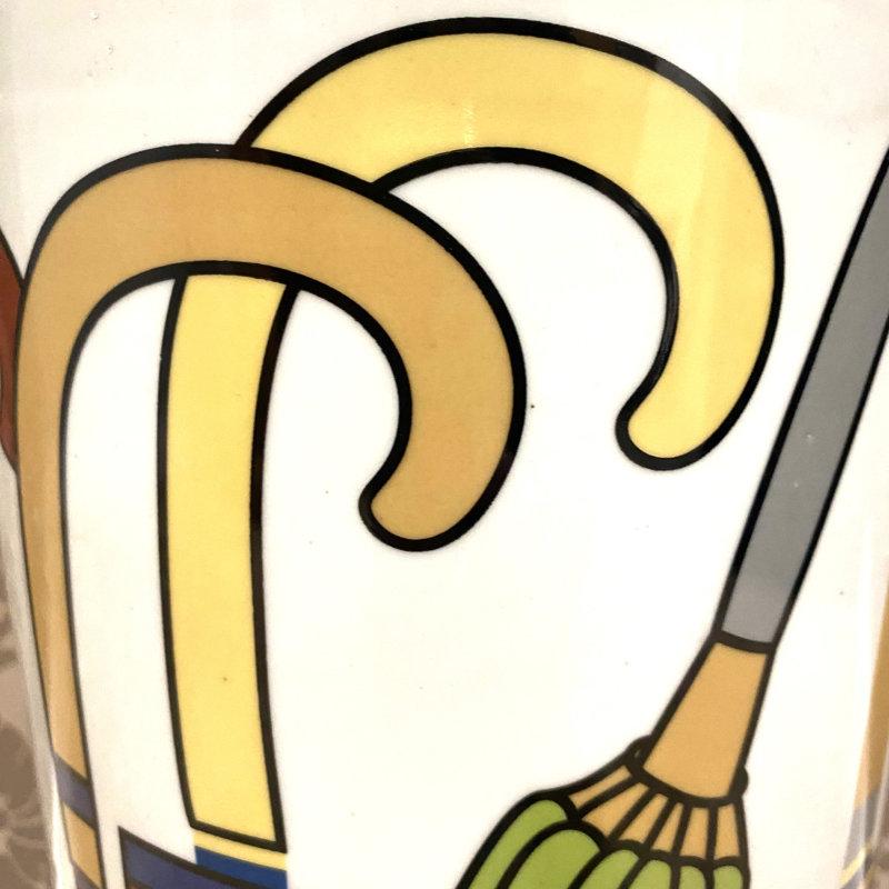 Ceramica Portaombrelli in ceramica dipinto a mano Pop Art degli anni '70 in vendita