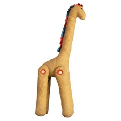 70s Renate Müller Therapeutic Giraffe Toy Forenate Müller for H. Josef Leven KG