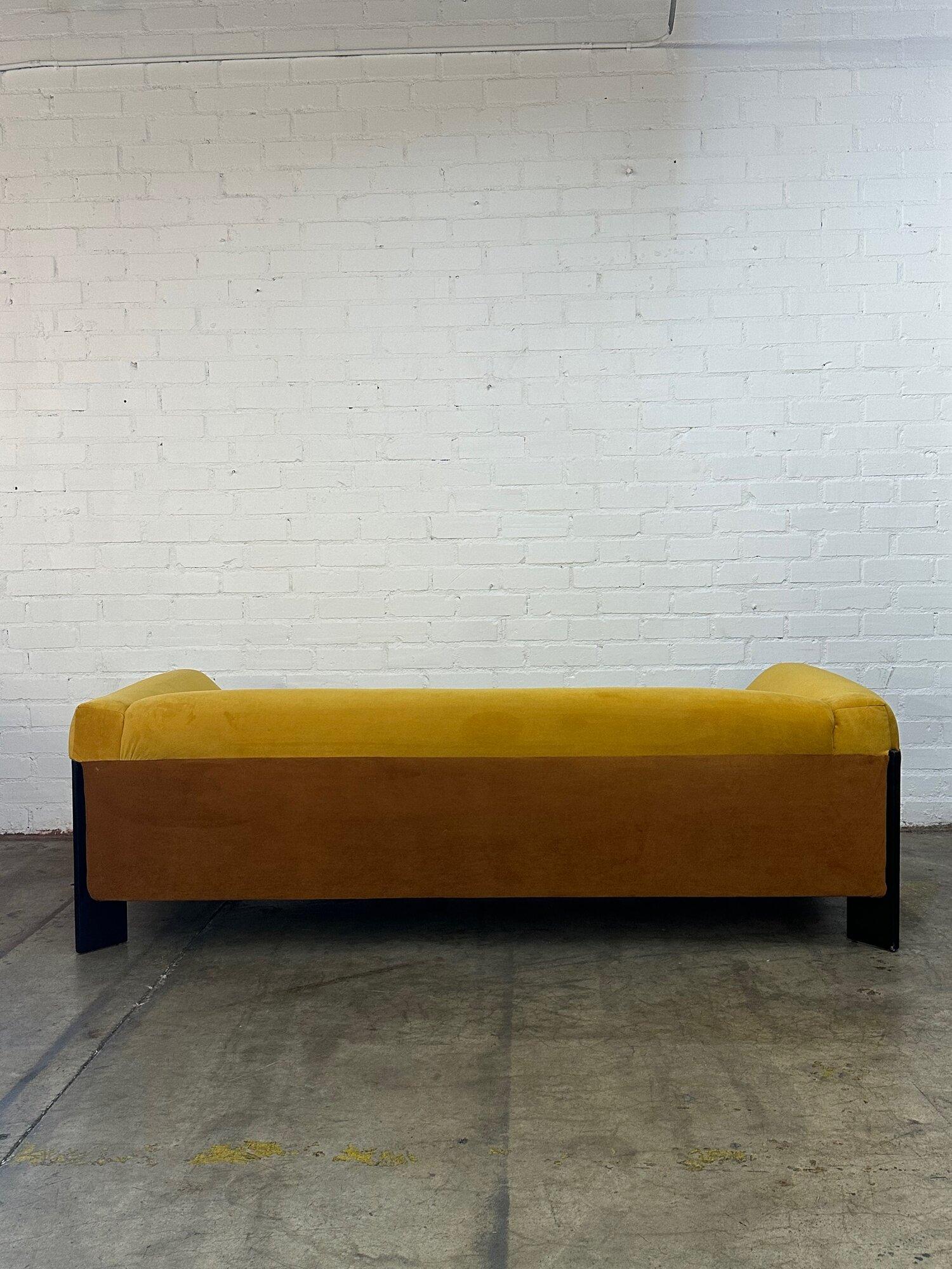 American 70s Retro Style “Open Arms Sofa” - AS IS