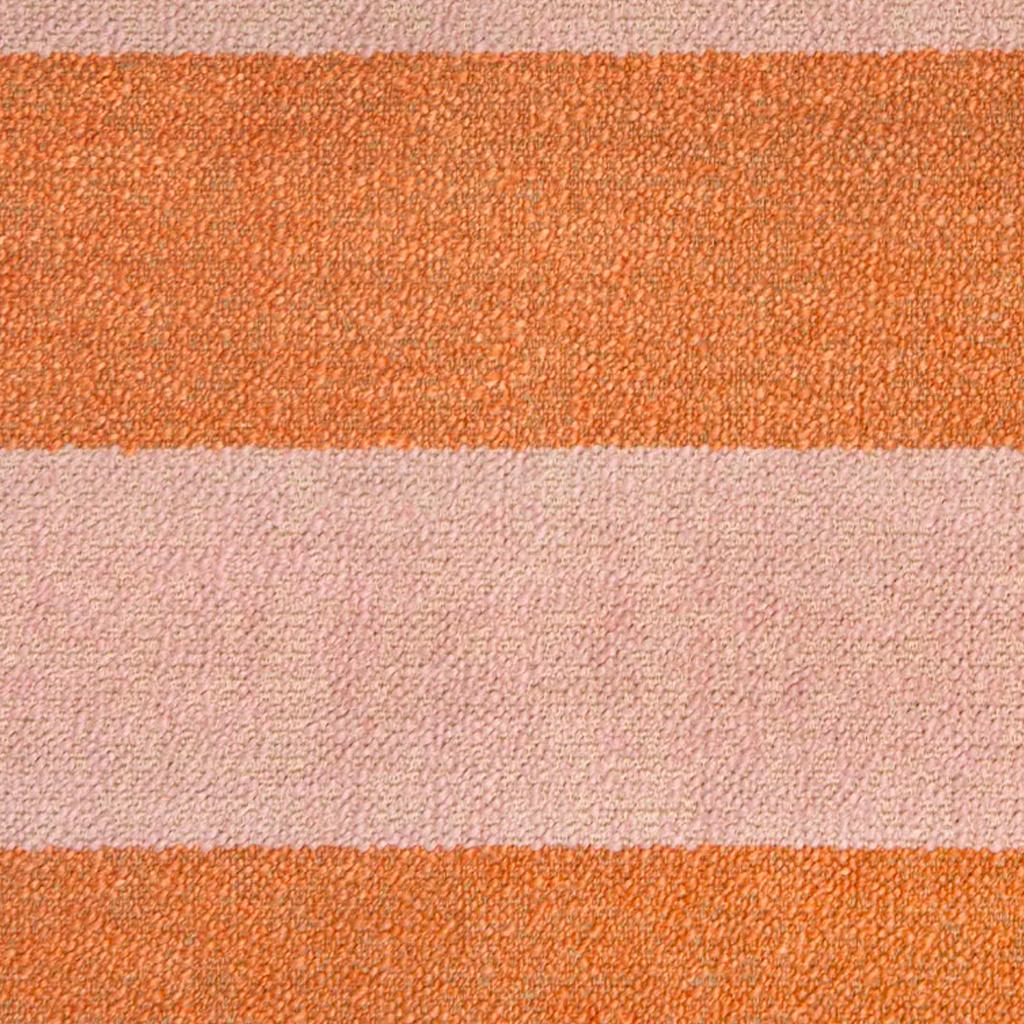 70er Jahre Retro-Stil Space Age Acryl Esszimmerstuhl, gestreifte Bouclé-Polsterung im Angebot 12
