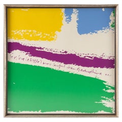 70's Serigraph by Sister Corita Kent