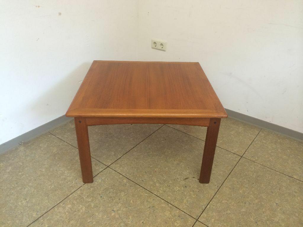 70s Side Table Coffee Table Teak Danish Design Denmark In Good Condition For Sale In Neuenkirchen, NI