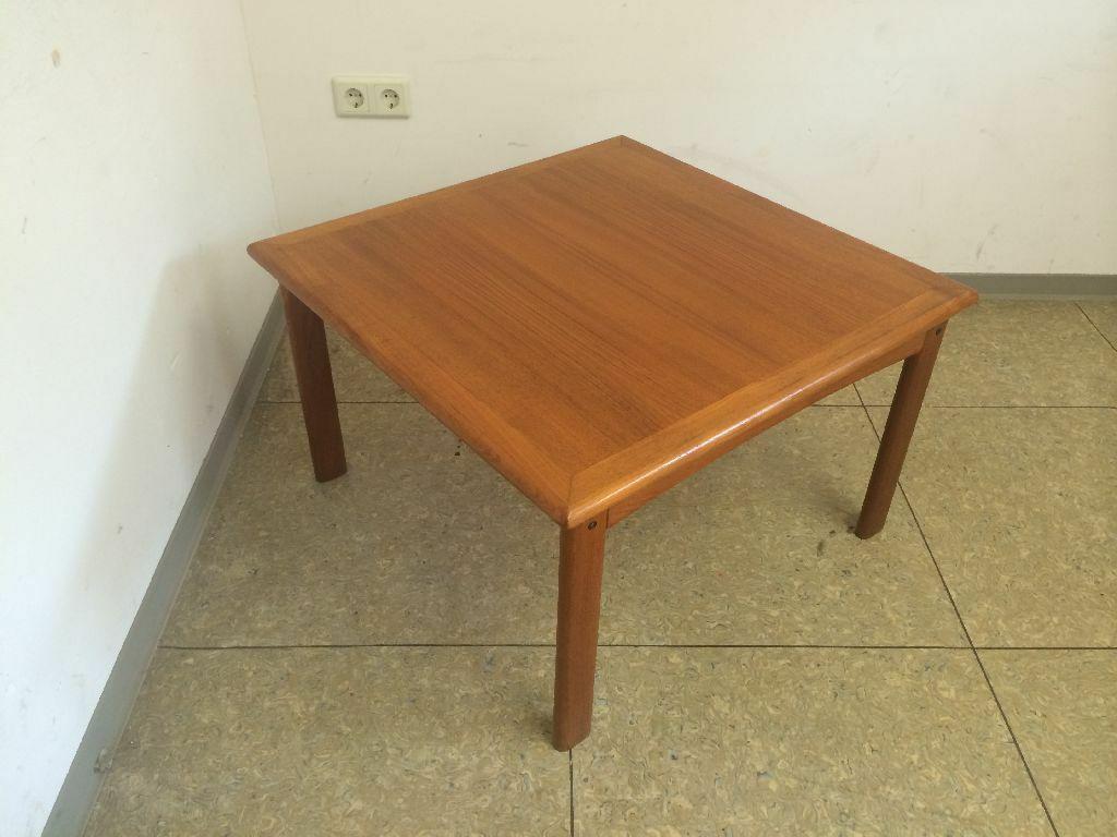 Late 20th Century 70s Side Table Coffee Table Teak Danish Design Denmark For Sale