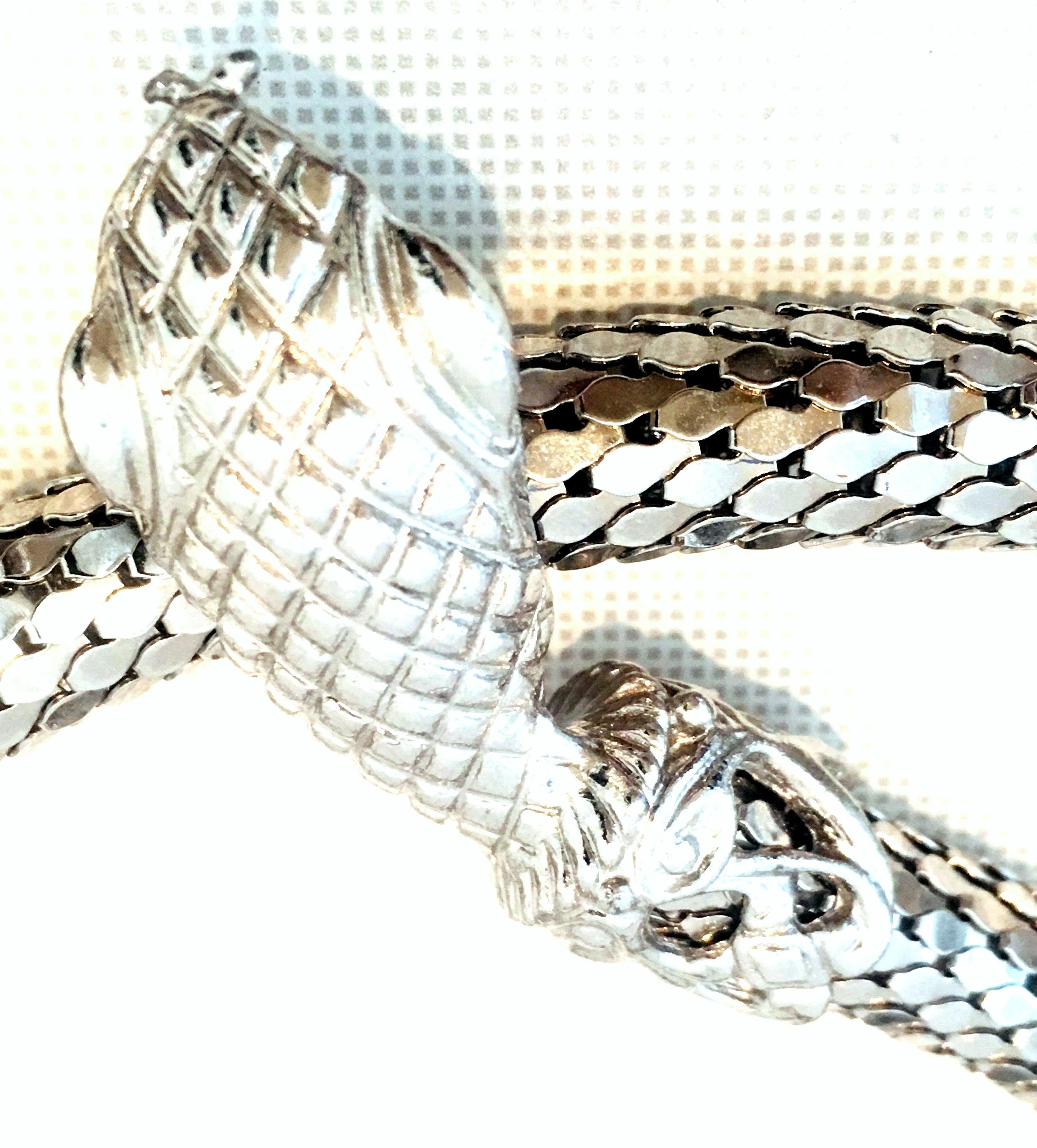 metal snake necklace