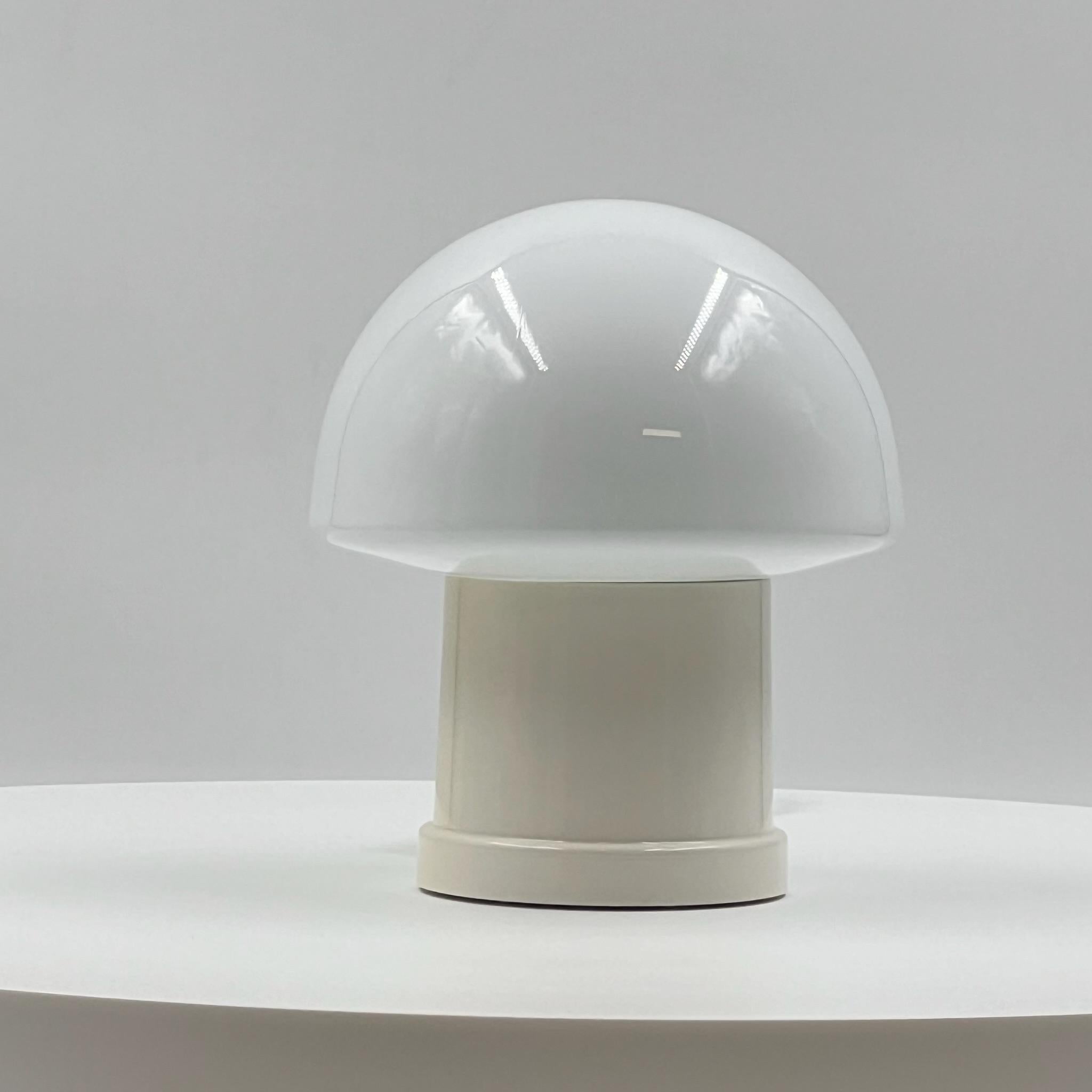 Belgian 70s Space Age Mushroom Lamp - Iconic Design Charm by Massive Belgium For Sale