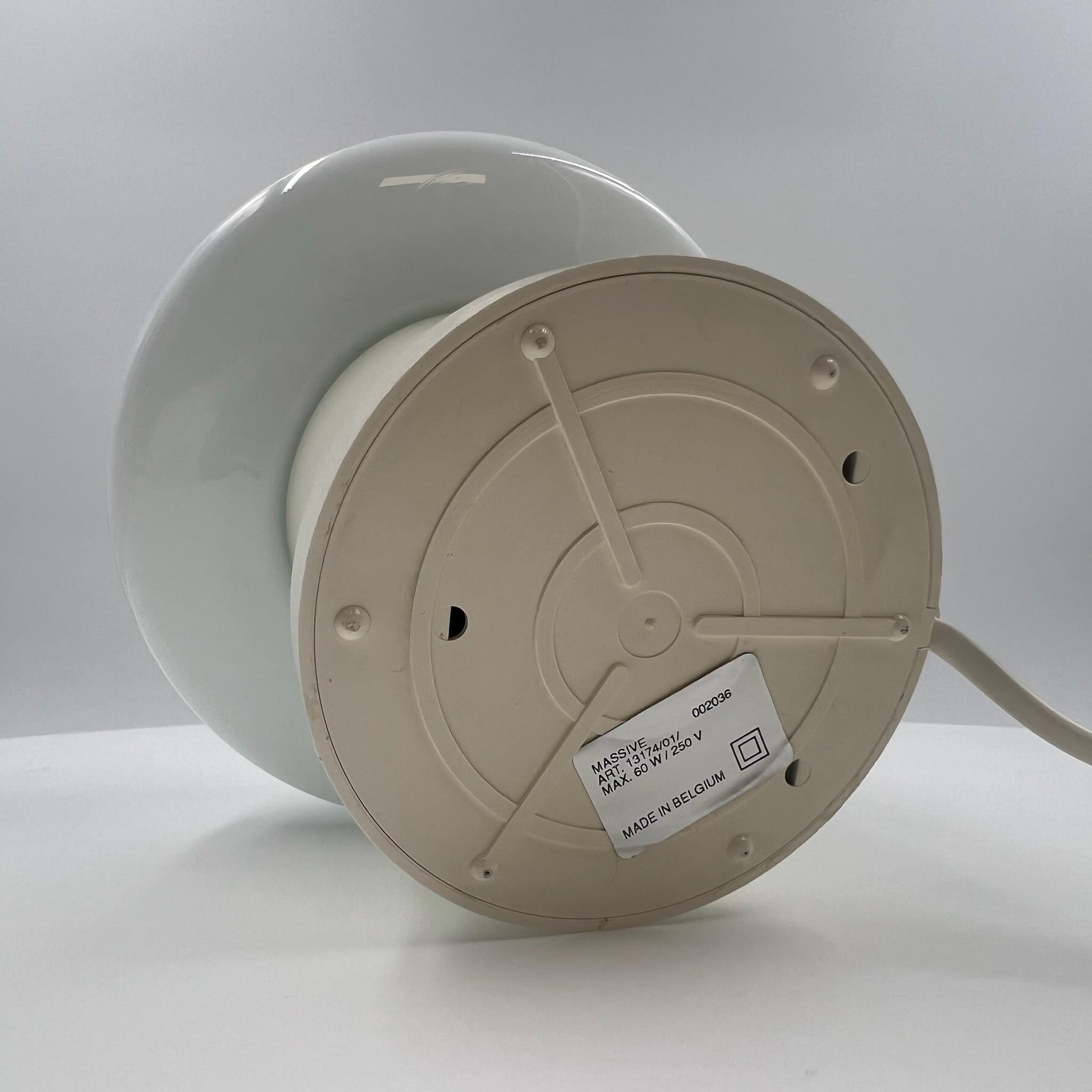 Fin du 20e siècle Lampe champignon de l'ère spatiale des années 70 - Breloque de design emblématique de Massive Belgium en vente