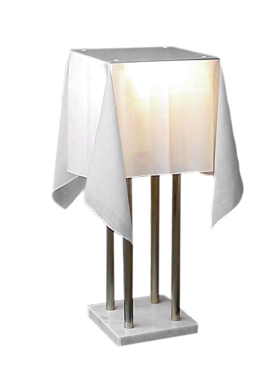 Modern 70s Space Age Sirrah Italy Table Lamp Nefer by Kazuide Takahama Design For Sale