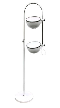 Grand lampadaire italien de la production Stilux de l'ère spatiale, années 70