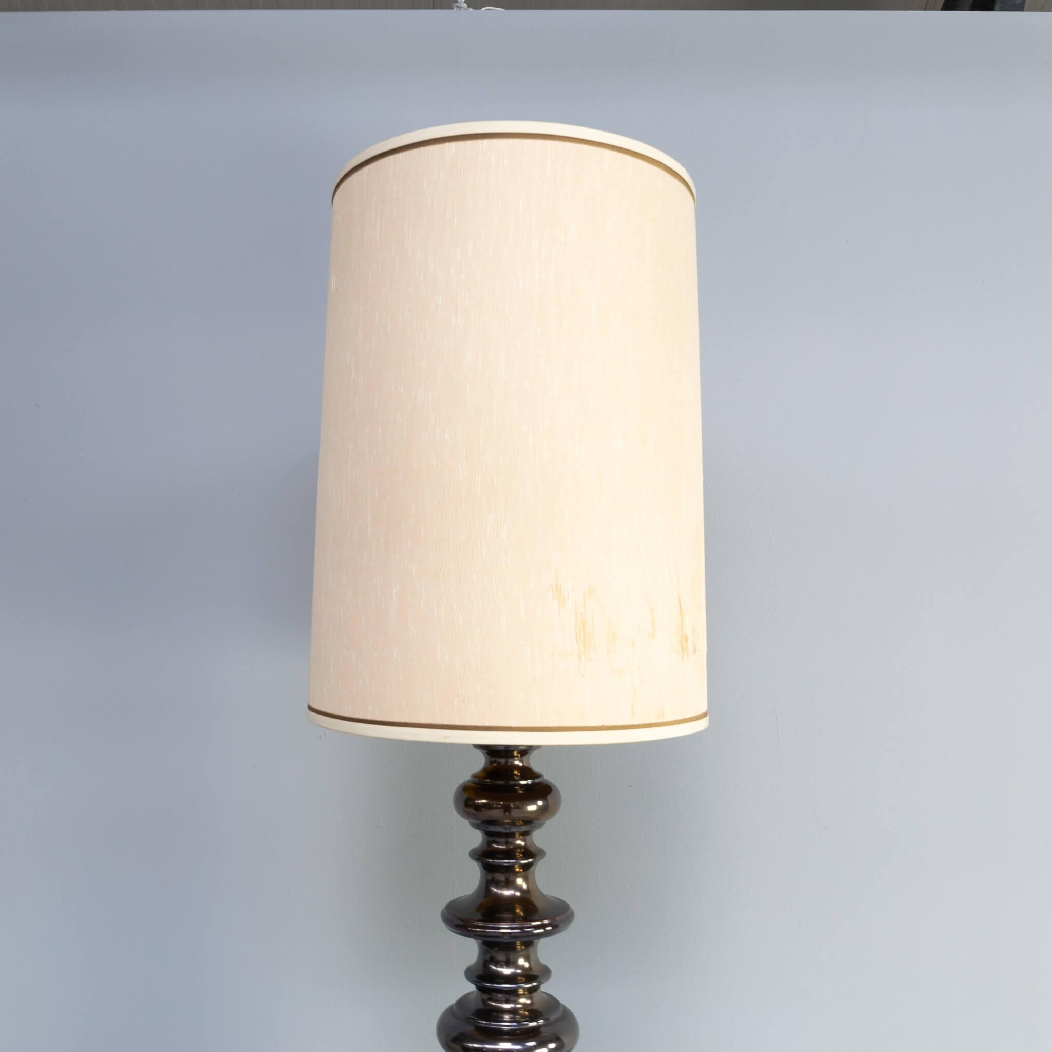 German 70s Table Lamp for Kaisers Leuchten For Sale