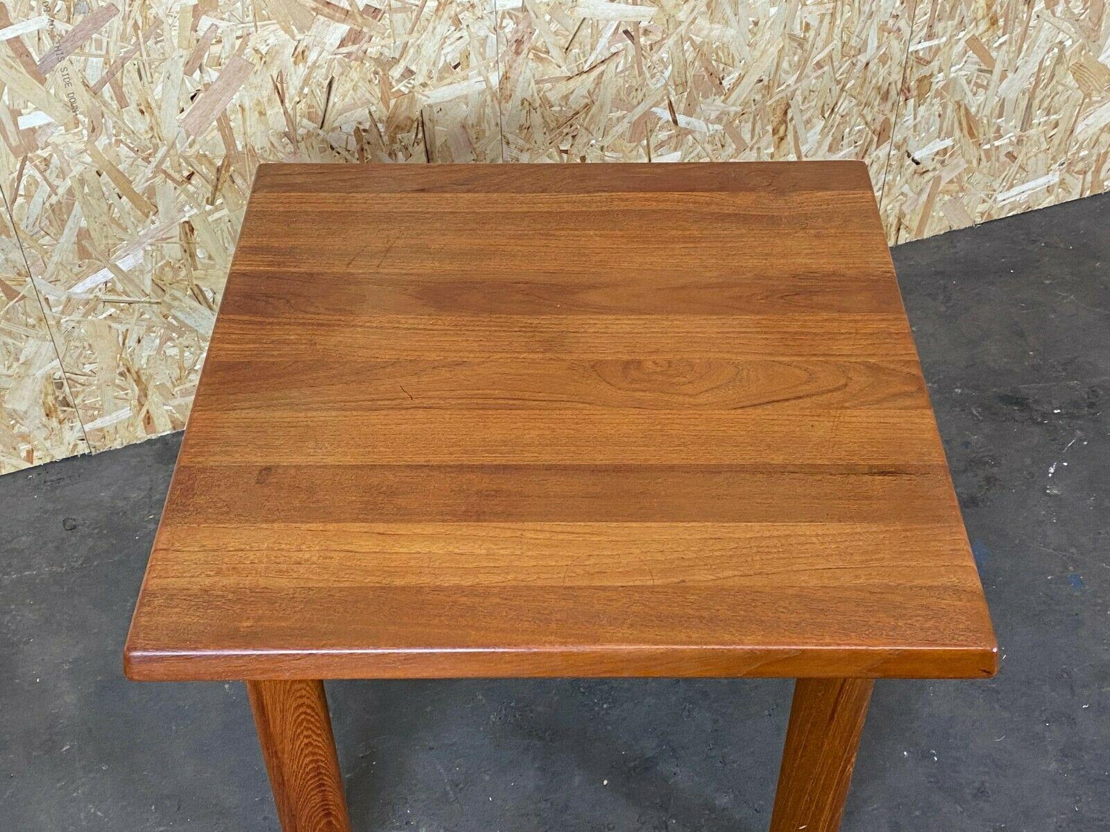 Late 20th Century 70s Teak Coffee Table Coffee Table Danish Design Denmark Mid Century For Sale