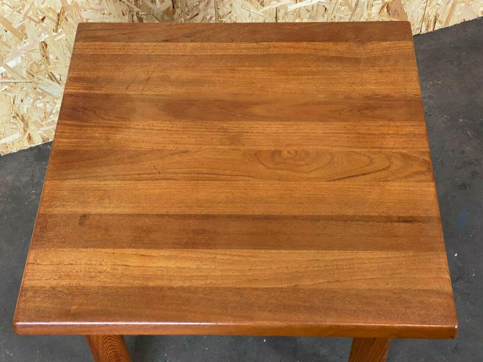 Table basse en teck, design danois des années 1970, Danemark, milieu du siècle dernier en vente 1