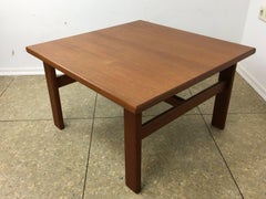 70s Teak Coffee Table Danish Design Denmark Mid Century