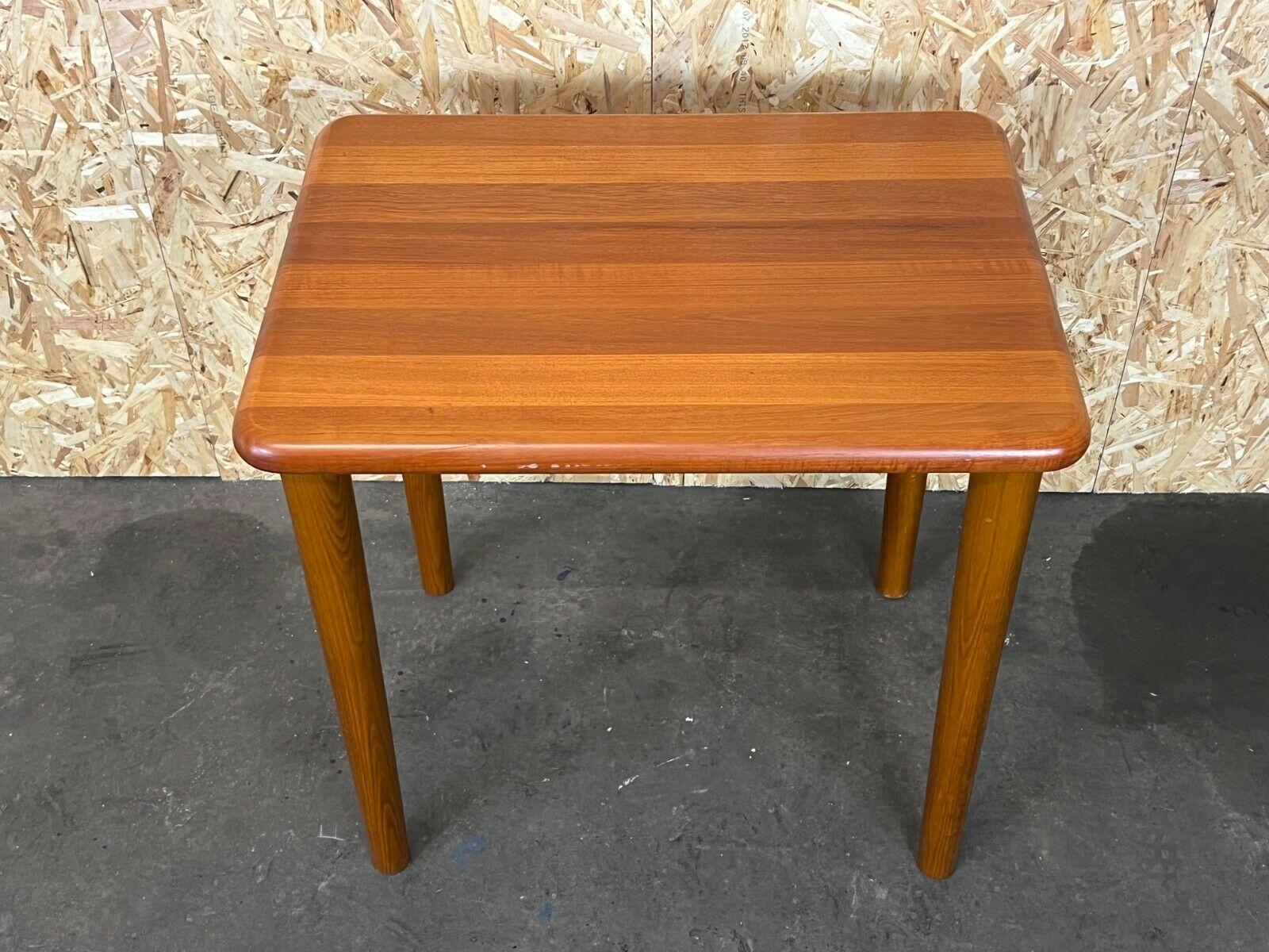 70s Teak Side Table Glostrup Danish Design Denmark Mid Century For Sale 7