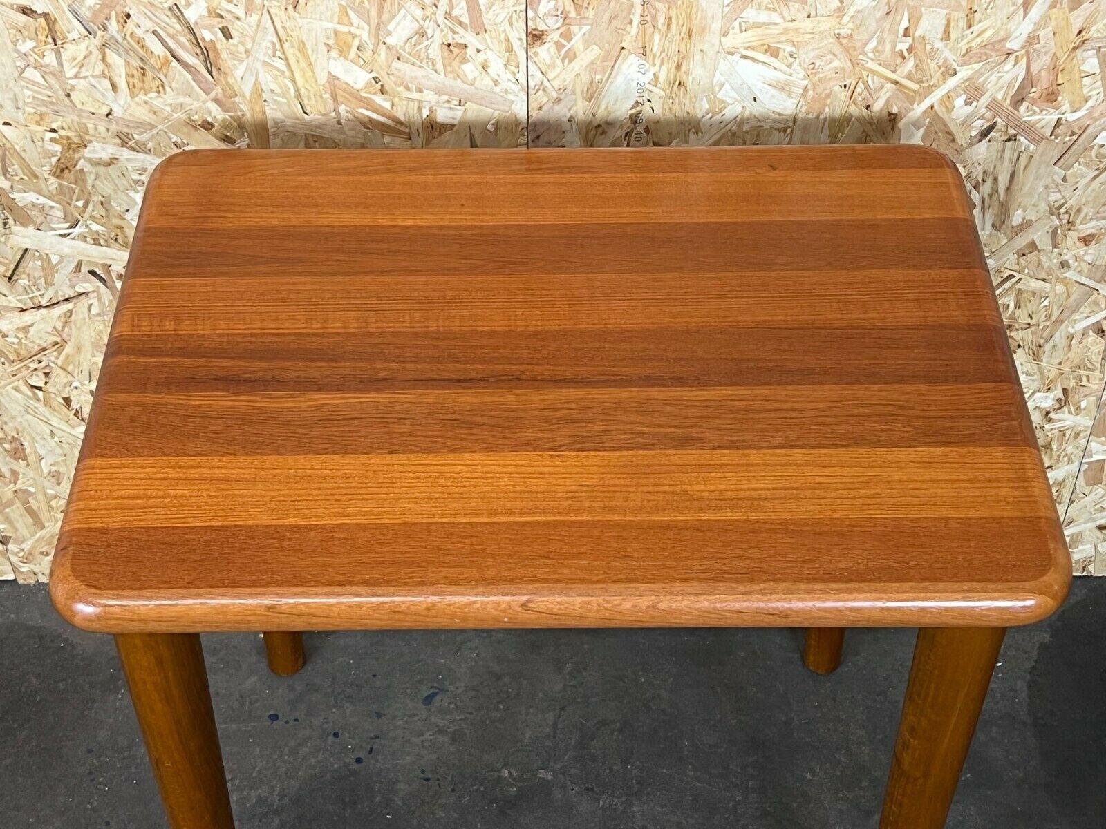 Late 20th Century 70s Teak Side Table Glostrup Danish Design Denmark Mid Century For Sale