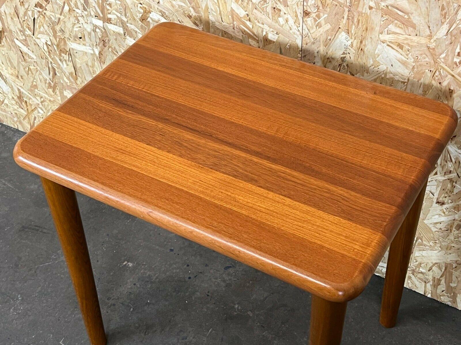70s Teak Side Table Glostrup Danish Design Denmark Mid Century For Sale 1