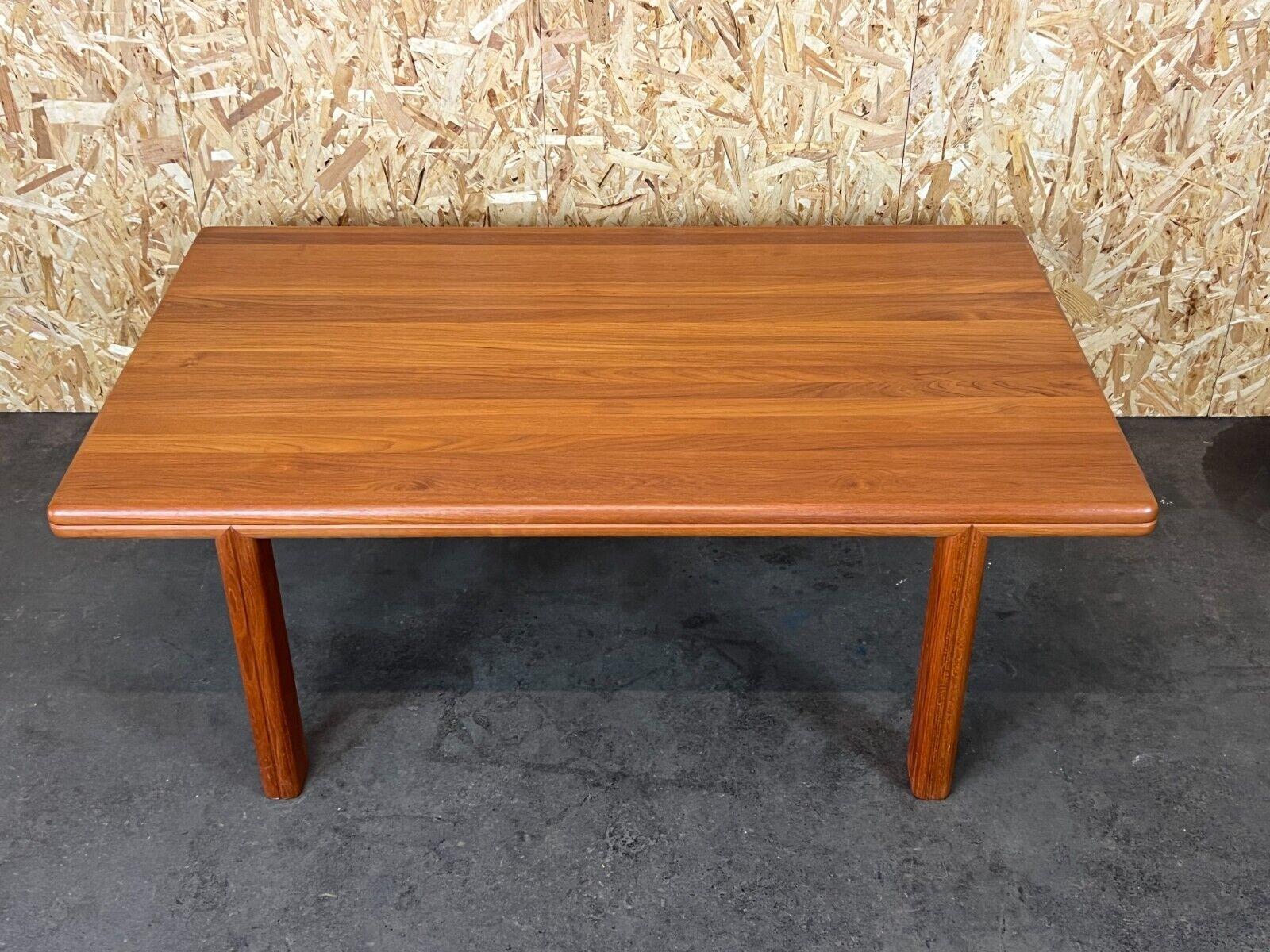 70s Teak Table Coffee Table Danish Design Denmark Mid Century In Good Condition For Sale In Neuenkirchen, NI