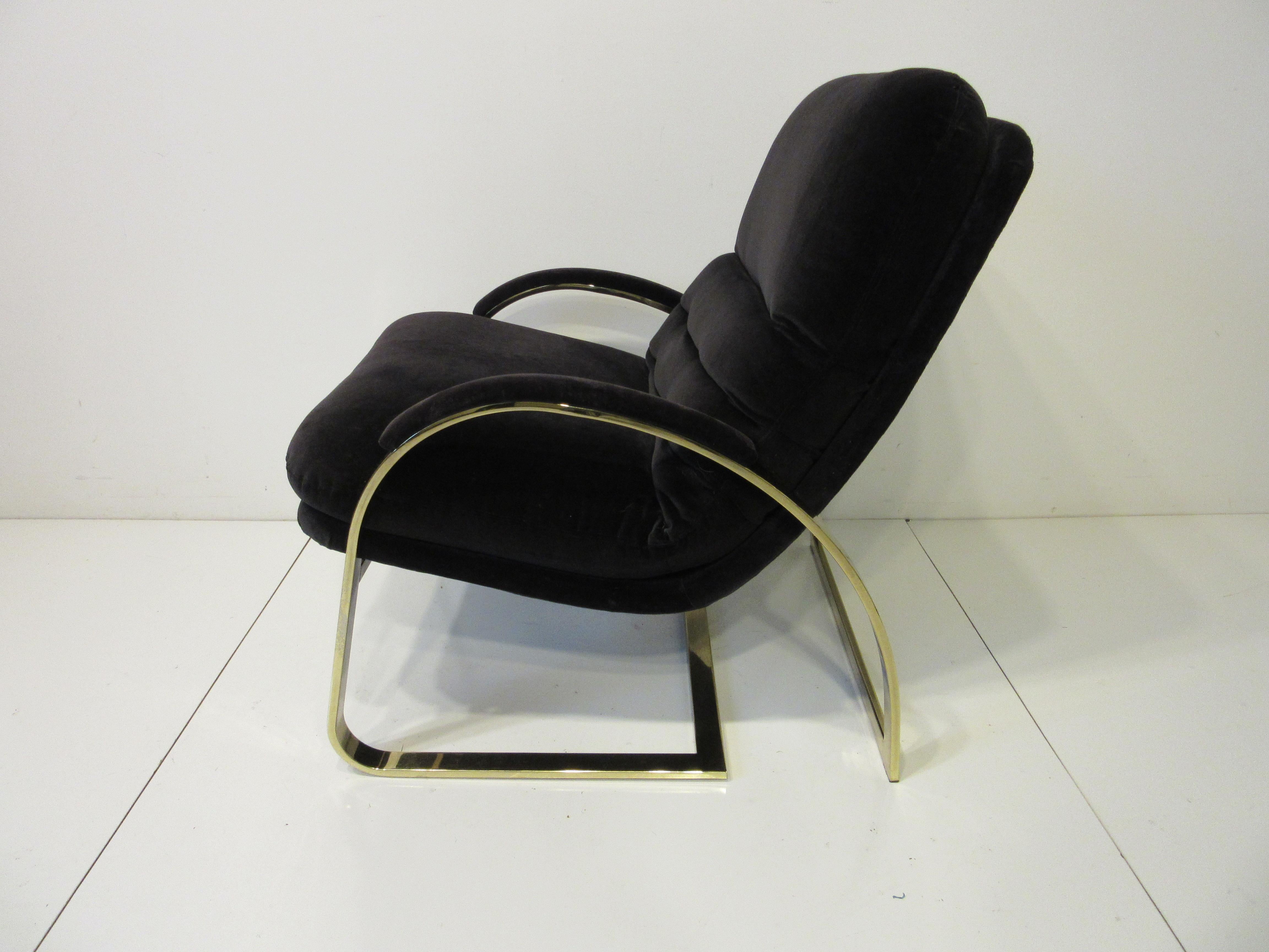 70s style lounge chair