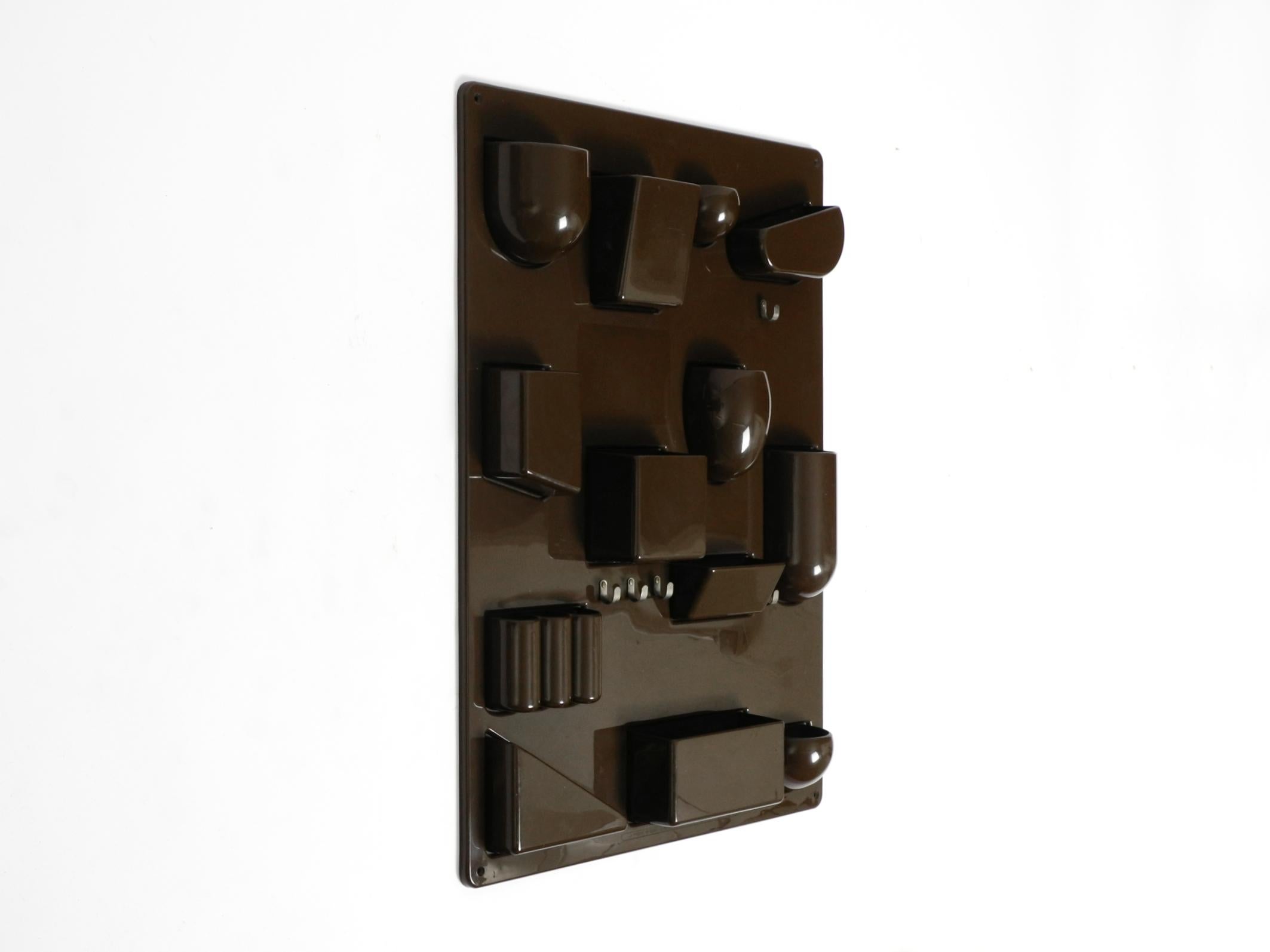 Space Age 70s Uten.Silo by Dorothee Maurer-Becker  M-Design production in dark brown For Sale