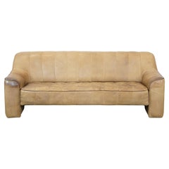 70s vintage 2.5 seater design sofa from De Sede model DS44, buffalo leather
