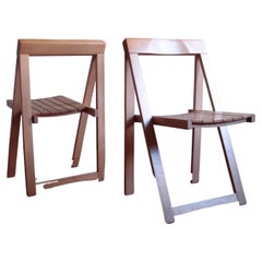 70er Jahre vintage Klappstühle von Aldo Jacober für Alberto Bazzani, 6er Set