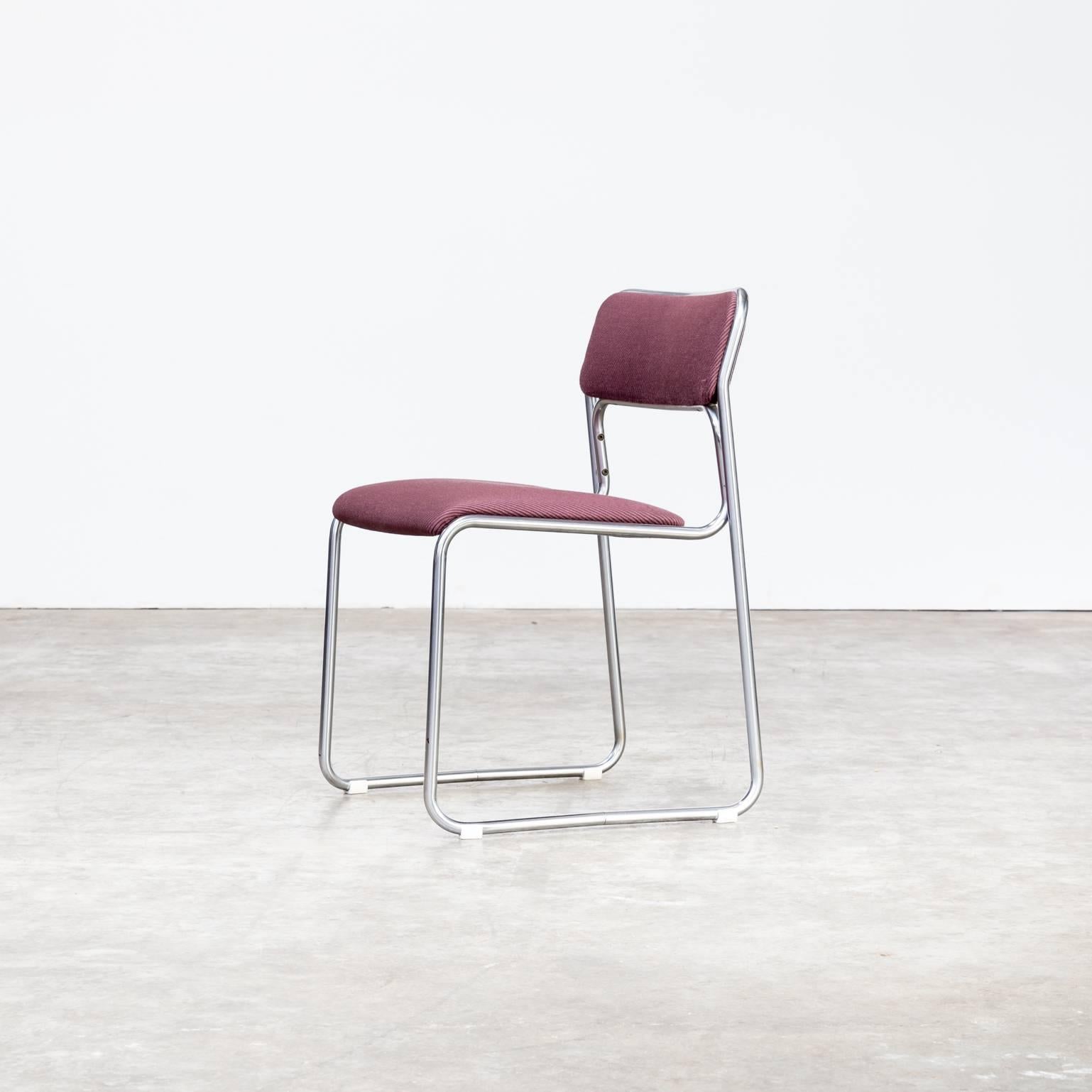 1970 Walter Antonis 'SE09′ Chaise pour 't Spectrum, ensemble de quatre. Bon état - En vente à Amstelveen, Noord