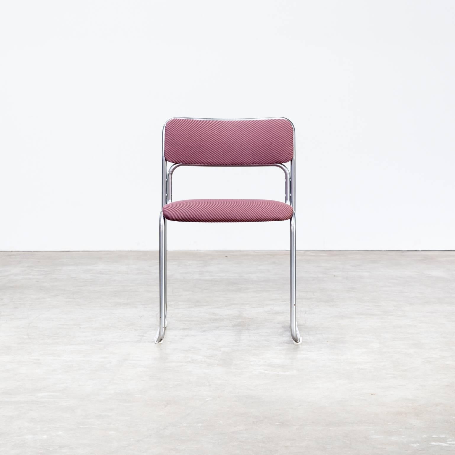 Fin du 20e siècle 1970 Walter Antonis 'SE09′ Chaise pour 't Spectrum, ensemble de quatre. en vente
