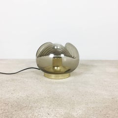 1970s Wave Table Light by Koch and Lowy for Peill & Putzler, Germany Light Green
