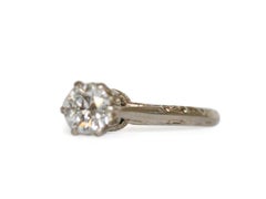 .71 Carat Diamond White Gold Engagement Ring