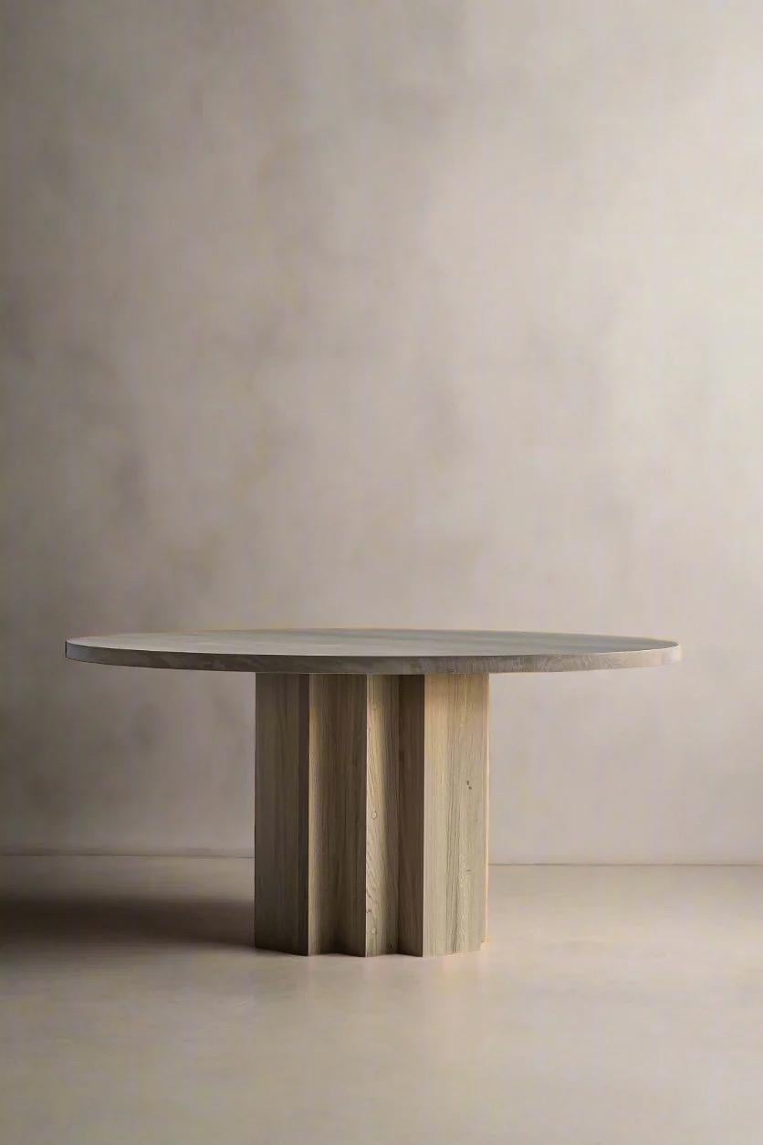Chêne Table de salle à manger 71