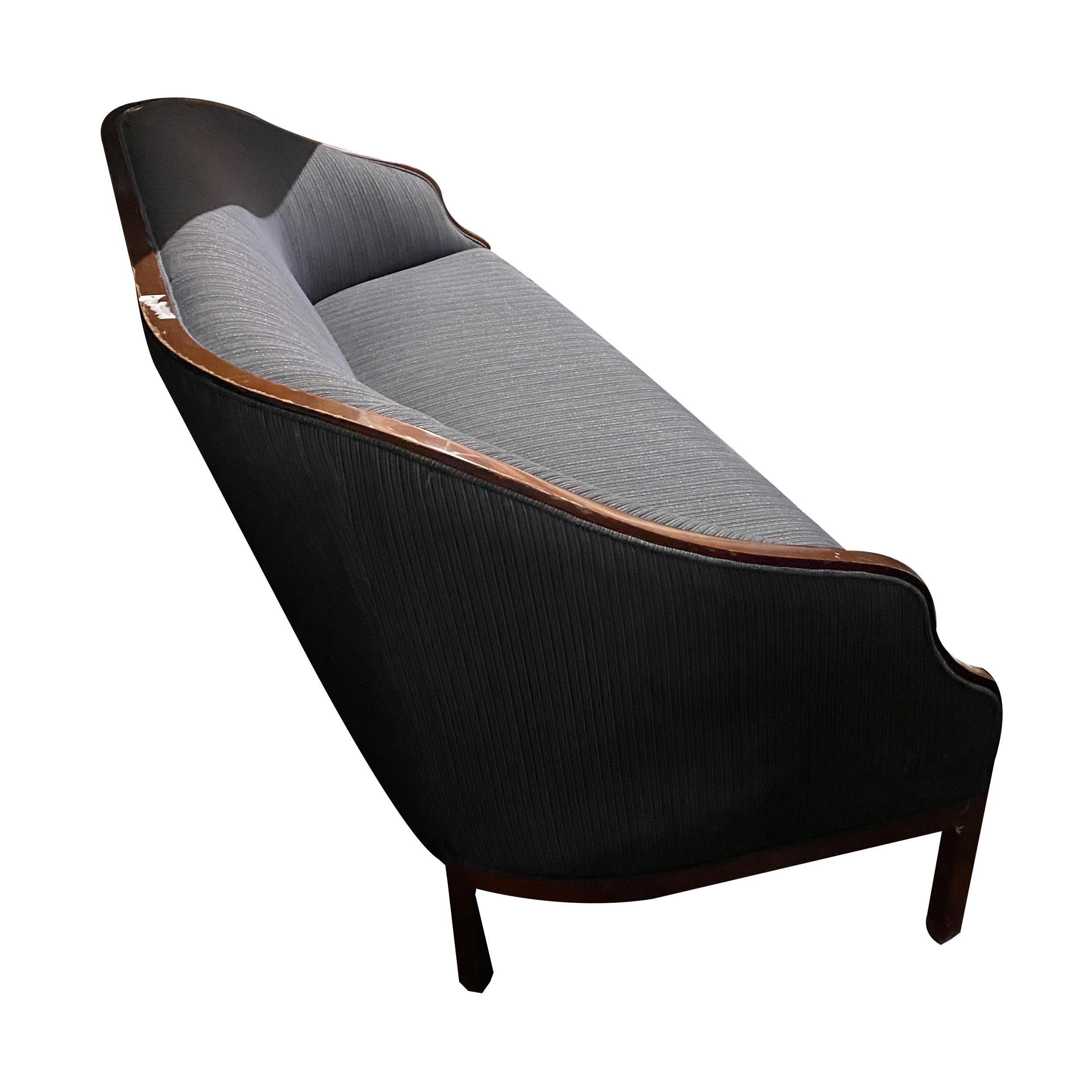 71″ Ward Bennett Regency Style Sofa für Geiger im Zustand „Gut“ im Angebot in Pasadena, TX