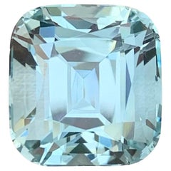 7,10 Karat Natürliche Lose Aquamarin Kissen Form Edelstein aus Pakistan